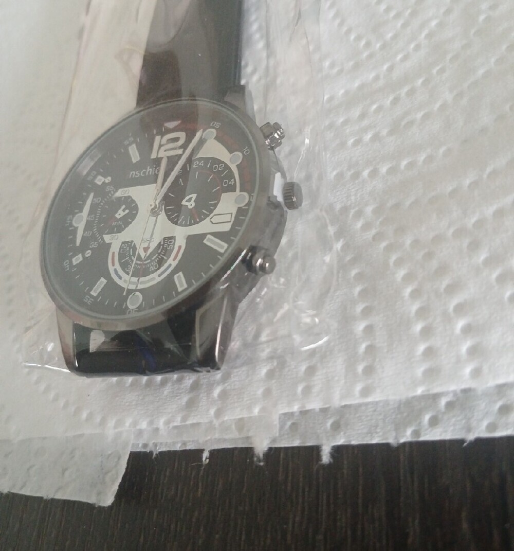 Black Chronograph Men’s Watch - Picture 4 of 6